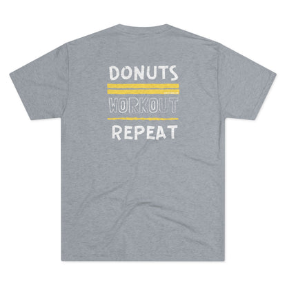 Donuts. Workout. Repeat - Triblend Tee