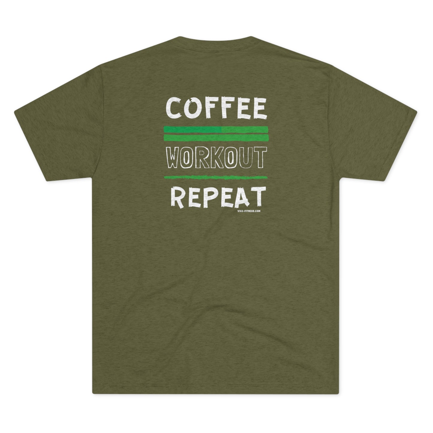 Coffee. Workout. Repeat - Triblend Tee